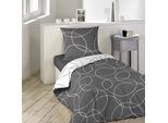 Set Di Biancheria Da Letto - Douceur D'intéRieur - Elton - Microfibra - 200 X 140 Cm - Grigio