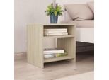 Vidaxl Comodini 2 Pezzi Rovere Sonoma 40X30X40 Cm Materiale A Base Di Legno