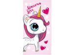Telo Da Bagno Unicorn Love, 70X140