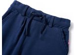 Vidaxl Pantaloni Da Bambino Con Coulisse Blu Navy 128