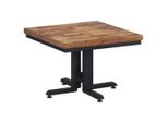 Vidaxl Tavolino 55X55X40 Cm Legno Massiccio Riciclato Teak