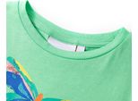 Vidaxl Maglietta Per Bambini Verde Chiaro 128