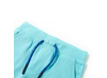 Vidaxl Pantaloncini Da Bambino Con Coulisse Aqua Blue 128