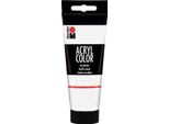 Marabu 120150070 Vernice Acrilica "Acrylcolor"" Bianco 100 Ml"