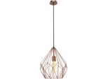 Eglo Lampada A Sospensione Carlton Rame 49258