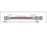 Tubo Freno 276Mm Metzger Per Mazda 626 Iii