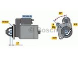Bosch 0 986 023 050 Motorino Di Avviamento 1,7 Kw Per Mini Hatchback (R56) 12 V