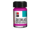 Marabu 1130 39 014 Decorlack Acryl, Magenta 014, 15 Ml