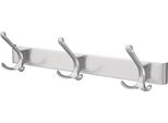 Binario 0822-0823 3 Ganci A.96Mm Lm Anodizzato Argento H.102Mm Hermeta
