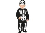 Guirca Festas Guirca Costume Da Scheletro Per Bambina Per Costume Horror (2 Anni) Guirca