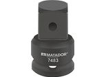 Ingranditore Di Forza, F 12,5 Mm (1/2") X M 20 Mm (3/4"")"