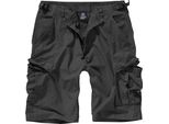 Brandit - Pantaloncini In Cotone Bdu Ripstop Schwarz - 7XL