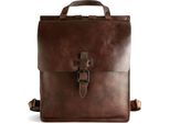 Harold's Pelle Zaino Per Il Tempo Libero Zaino Con Scomparto Per Laptop Aberdeen Backpack Women Brown Marrone