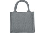 Borsa In Iuta Westford Mill / Mini Borsa Regalo In Iuta, 6 Litri (2 Pezzi/Confezione) BC4155 (Taglia Unica) (Grafite/Grigio)