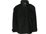 Kariban Uomo Parka Giacca Invernale Cappotto Giacca Da Campo Giacca Outdoor Calda, Taglia:Xs, Colore:Nero