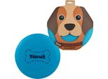Waboba Dog Frisbee Jetwag - Blu - 20 Cm - Disco Giocattolo