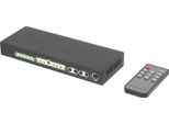 Speaka Splitter Hdmi Professionale A 4 Porte Con Porte Audio, Con Telecomando 3840 X 2160 Pixel Nero
