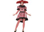 Costume Da Clown Guirca Per Donna L L