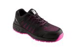 Scarpa Di Sicurezza Da Donna Girlstar 5180 Gr.40 Nero/Rosa S1P Src Pes Runnex