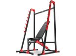 Marbo Sport Set MH24 | Panca Pesi Regolabile MH-L115 + Rack Per Bilancieri MH-S204