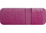 Asciugamano Jessi 30X50 Amaranto 500G/M2 Con Struttura A Scacchiera In Rilievo E Bordo In Spugna Eurofirany