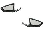 Johns, Specchietto Retrovisore Esterno Adatto A Seat Leon 5F 09/12- Set Sinistra Destra Primer 5F1857507P 5F0857537B 5F0857537BGRU 5F0949101 5F1857507E 5F185