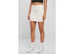 DáMská Sukně Urban Classics Ladies Organic Stretch Denim Mini Skirt Offwhite Raw - 32