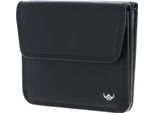 Golden Head Pelle Portafoglio Polo Rfid Protect Zipped Billfold Coin Wallet With Front Snap Closure Black Nero