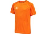 Hummel Hmlcore Xk Core Poly Tee S/S Kids, Orange Tiger, 116