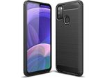 Custodia Carbon Shield Tpu Per Huawei Mate 40 - Nero KP19350