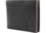 Chiemsee Pelle Portafoglio Malawi Wallet With Flap Black Nero