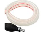 Geko Pompa Manuale Mini Pompa Di Aspirazione/Spremitura 12 Mm, Con Tubi Flessibili 2X1M G00992