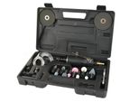 Geko Smerigliatrice Pneumatica Diritta Con Accessori 21 Pezzi G03142
