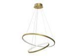 Milagro Rotonda 51W Led Oro Lampadario A Soffitto A Sospensione