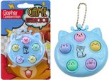 Portachiavi Mini Arcade Game Wac A Mole Kitten Blu