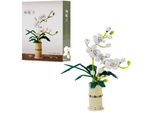 Coil Play Building Blocks, Fiori In Blocchi, Phalaenopsis, Set Di Costruzioni, Blocchi Da Costruzione, Collezione Botanica, Arredamento Per La Casa, 588 Pezzi.