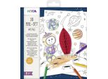 Set Da Colorare 3D "Spazio"" | 195×210 Mm"
