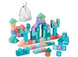 Relaxdays Blocchi Da Costruzione Colorati In Un Set