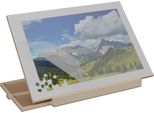 Relaxdays Tavola Puzzle Inclinabile Fino A 1000 Pezzi