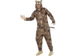 Smiffys - Costume Da Uomo/Donna Unisex SM1592 (M) (Marrone)