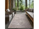 Carpetsale24 Tappeto Da Esterno Impermeabile E Resistente Ai Raggi Uv Ideale Per Cucina Balcone Terrazza Giardino Soggiorno, Dimensioni: 80X150 Cm