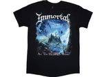 Immortal - Maglietta "At The Heart Of Winter"" Per Uomo/Donna Unisex, Stampa Sul Retro RO14286 (Xl) (Nero)"