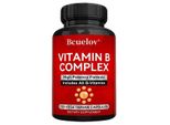 Complesso Di Vitamine B (120 Capsule) Integratore Alimentare, Cervello, Sistema Nervoso, Sistema Immunitario, Metabolismo, Energia, Cuore, Salute Generale