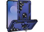 Custodia Per Cellulare Armor Shield Per Samsung Galaxy S25 Fe Cover Custodia Ultra Ibrida Per Cellulare, Blu