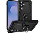 Custodia Per Cellulare Armor Shield Per Samsung Galaxy S25 Fe Cover Custodia Ultra Ibrida Per Cellulare, Nero