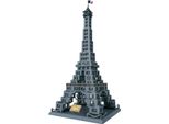 Kit Di Modellini Coil, Modello Architettonico, Blocchi Da Costruzione, Blocchi Da Gioco, Blocchi Compatibili, Torre Eiffel Di Parigi, 976 Pezzi.