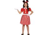 Guirca Costume Da Ragazza Pin-Up Timida 7-9 Anni 7-9 Anni