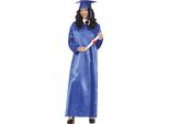 Guirca Costume Da Laureato Blu Per Uomo S S