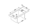 Alveus Cz Cadit 80 Calcestruzzo 81 + Trappola Pop Up 1000X500X200 Mm