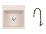 Set Alveus Gem 10/55 + Mixer Mintas Beige Brs